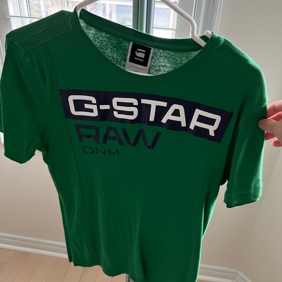 G star t shirt, green, size medium - Picture 1 of 1